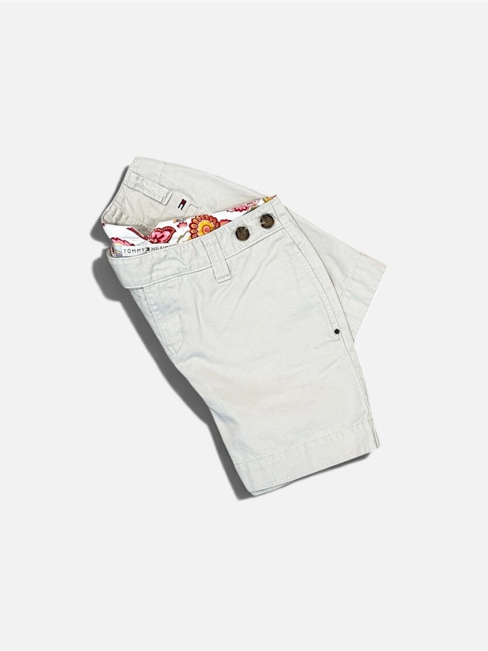 Tommy Hilfiger Tan Women’s Cotton Shorts
